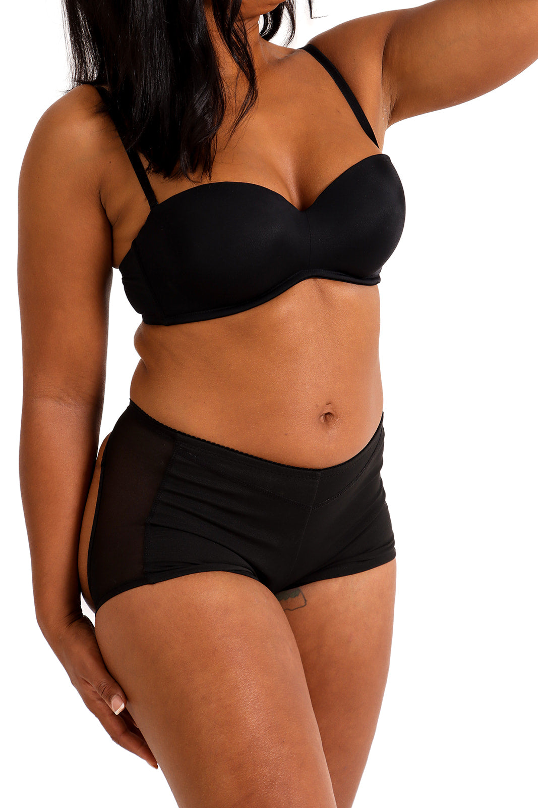 Seamless Underwear Set-Black